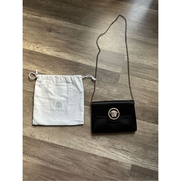 Versace La Medusa envelope clutch $1325 - Picture 5 of 13